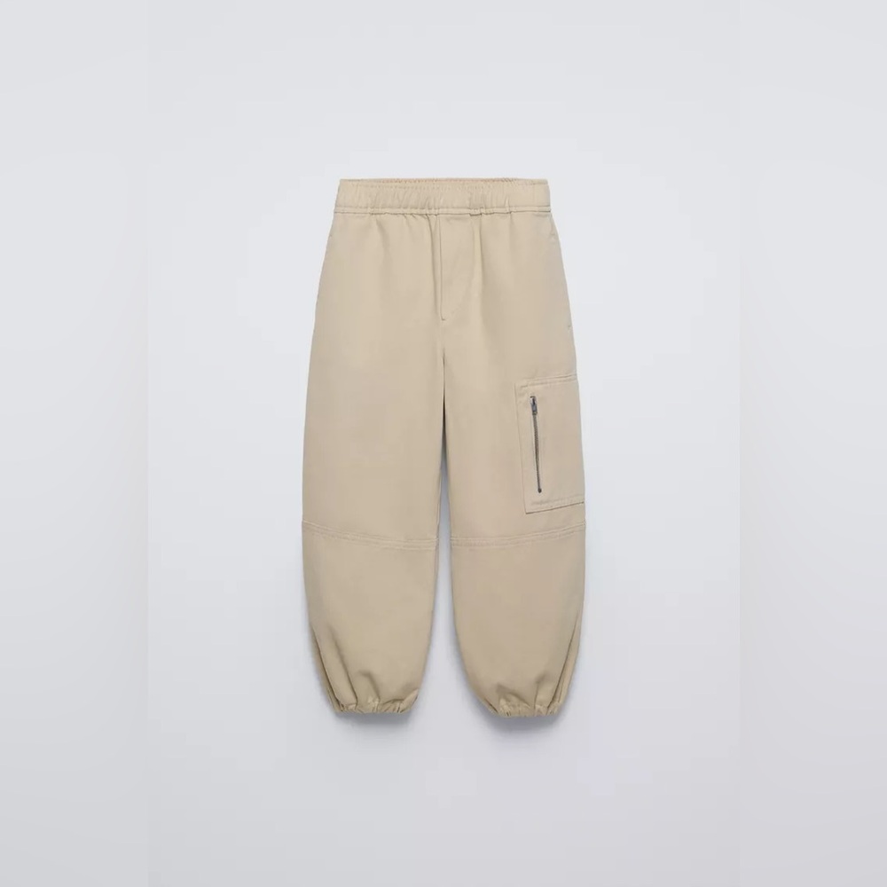 ZARA GIRLS SOFT QUALITY ELASTICATED WAIST TROUSERS